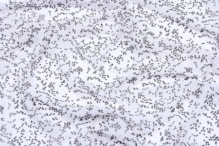 Ткань плательно-блузочная шифон,  Maks Style, горох, арт MS- 1119 D-486