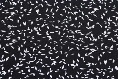 Ткань плательно-блузочная шифон, Maks Style, листья, арт MS- 2245 D-2