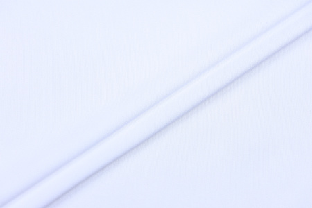 Ткань плательно-костюмная лён вискоза хлопок однотонный, Maks Style, цвет белый, арт. MS- 1160 D-1