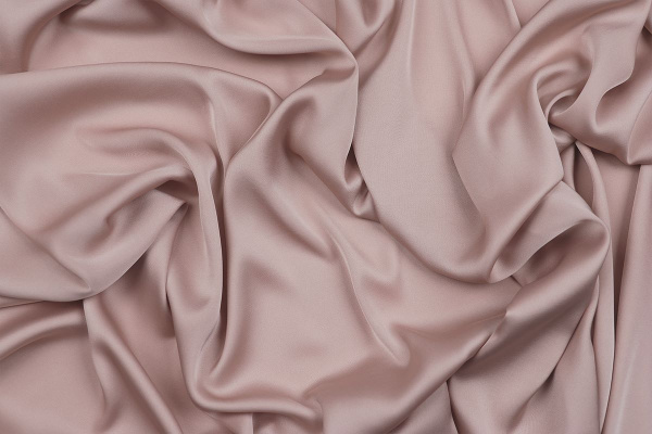 Ткань плательно-блузочная однотонная Армани шелк, Maks Style, цвет светло-бежевый, арт 1132 D-13