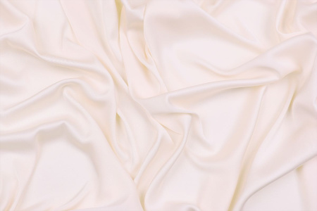 Ткань плательно-блузочная однотонная Армани шелк, Maks Style, цвет светло-бежевый, арт 1132 D-4