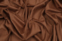 Ткань костюмная замша однотонная, Maks Style, цвет коричневый, арт. MS- 3248 D-14
