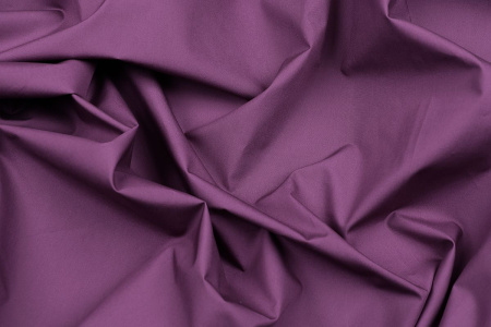 Ткань плательно-блузочная хлопок поплин однотонный, Maks Style, хлопок 100%, цвет фиолетовый, арт. 1159 D-16