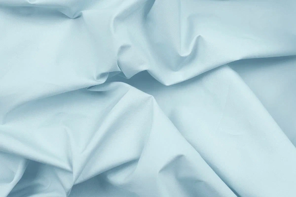 Ткань плательно-блузочная хлопок поплин однотонный, Maks Style, хлопок 100%, цвет голубой, арт. 1159 D-6